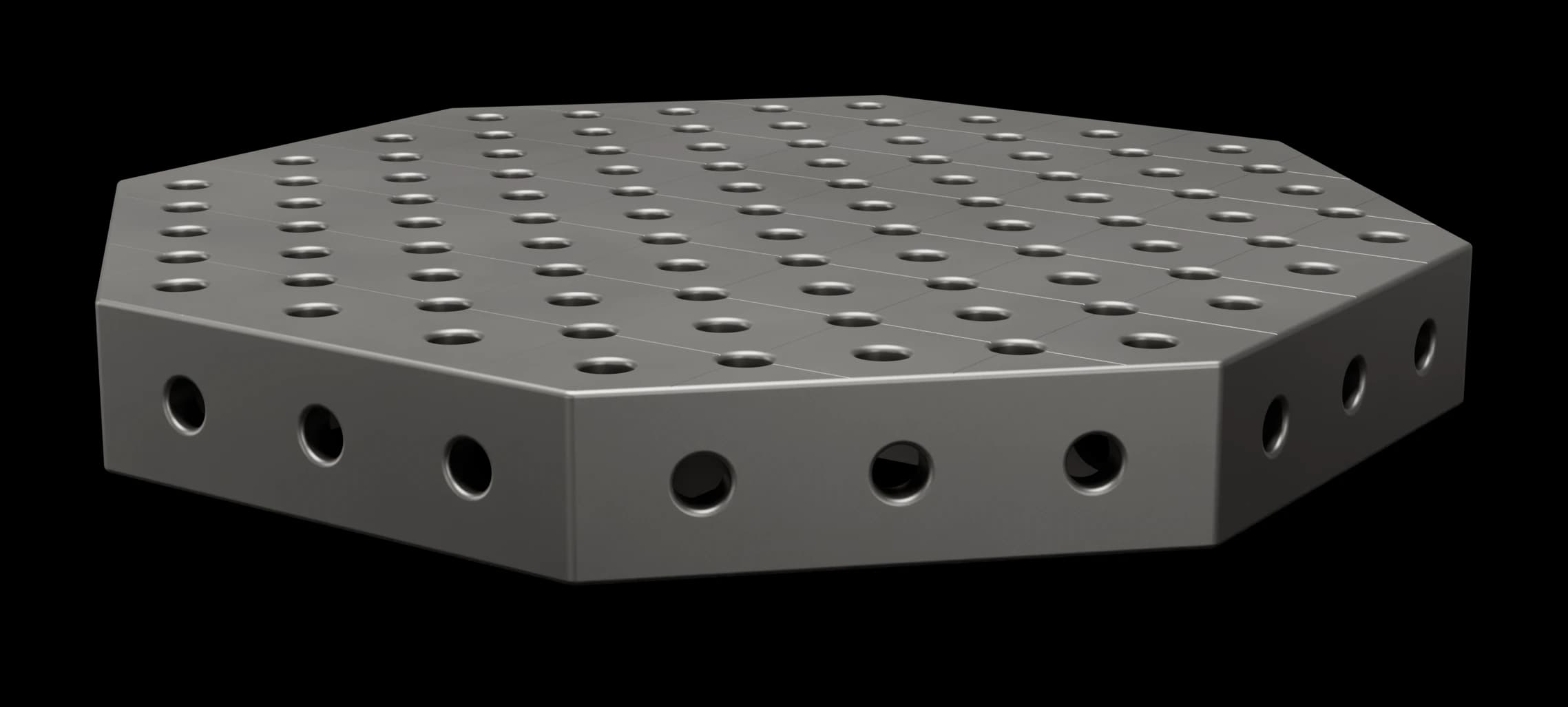 Ø28mm Åttekantet sveisebord 800×800 mm