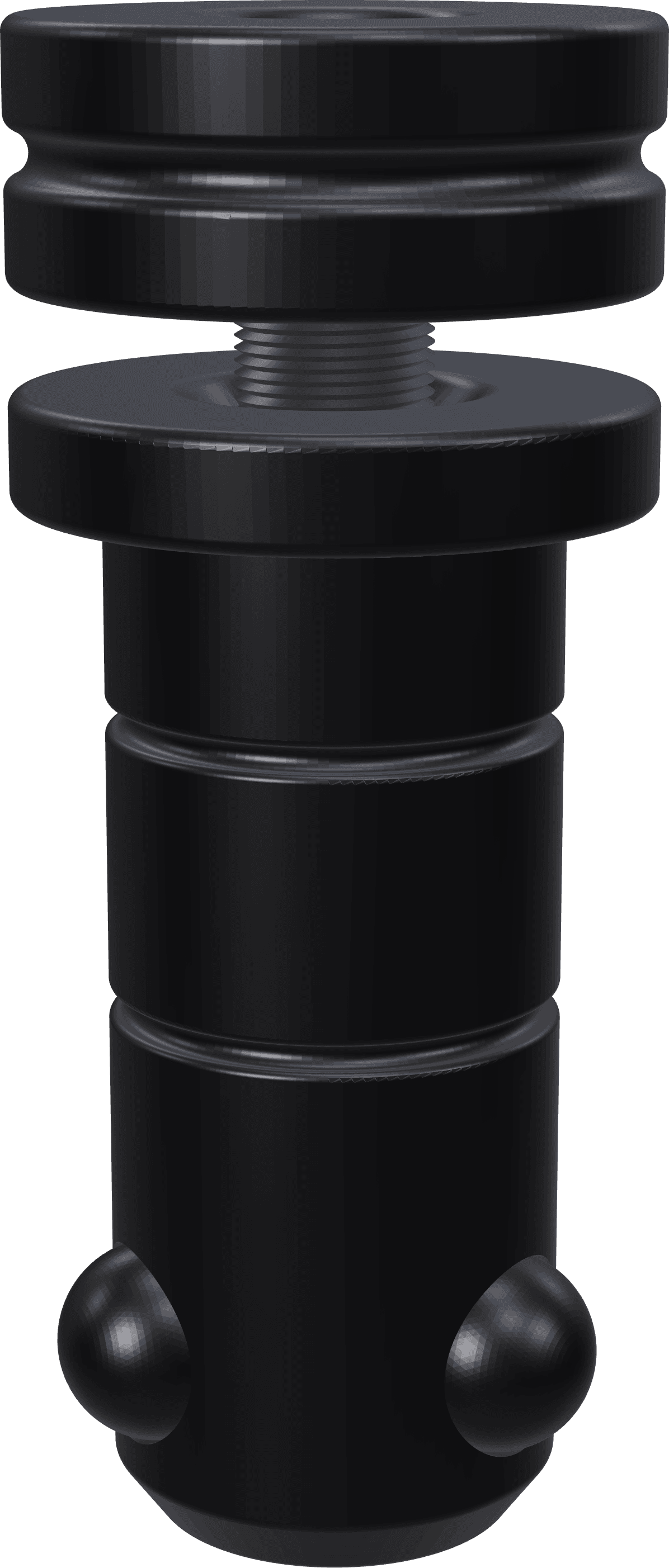 Ø28mm Spanbout met flens kort