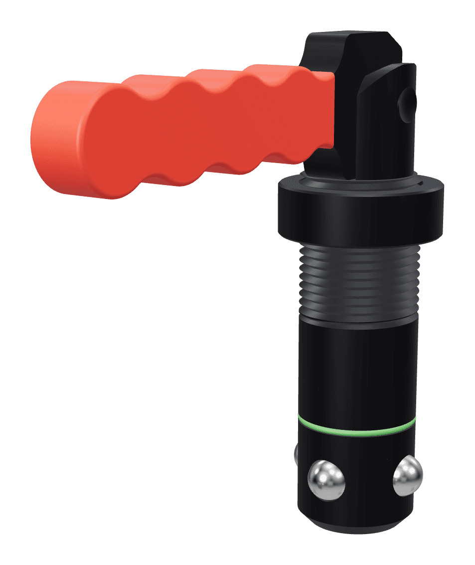Regulowana śruba szybkiego mocowania z uchwytem