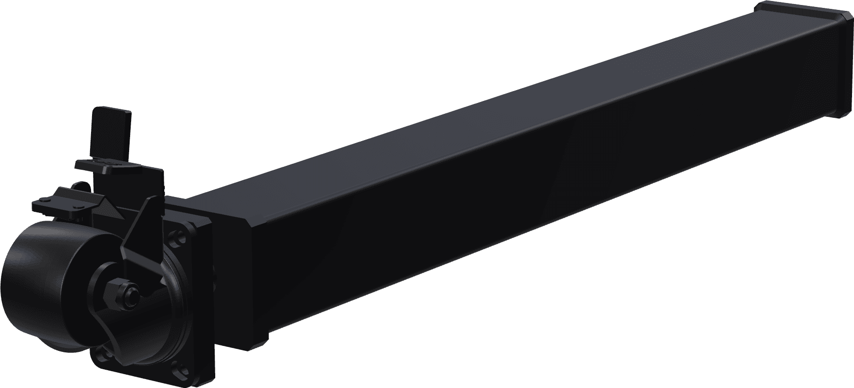 Ø28mm Standaard poot met wiel